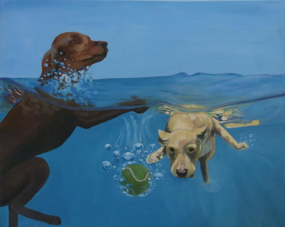 Dogs in Water