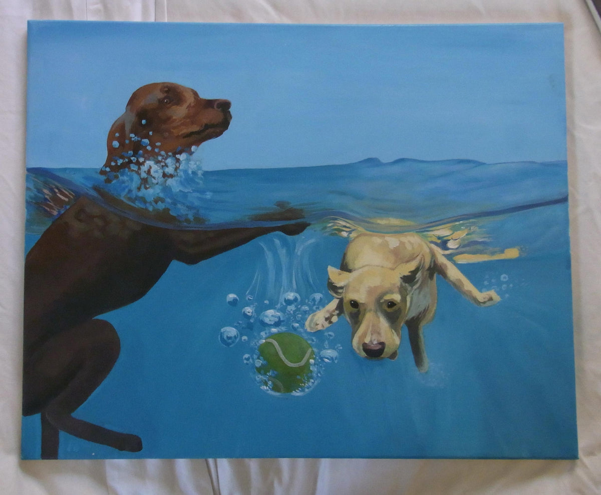 Dogs in Water